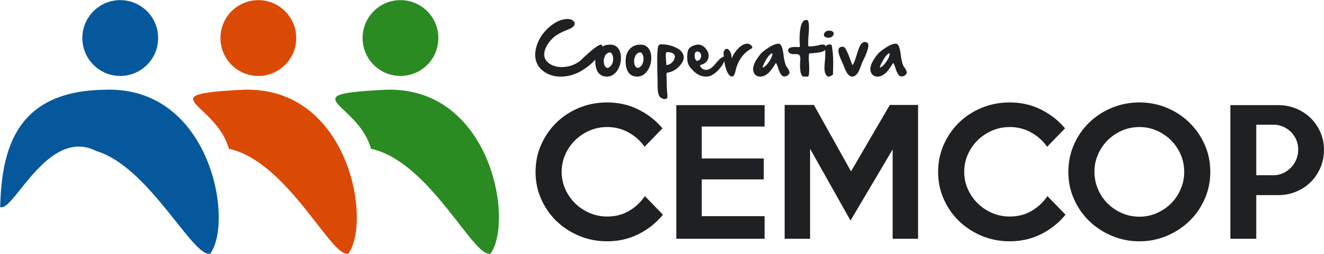 logo editable vector CEMCOP horizontal